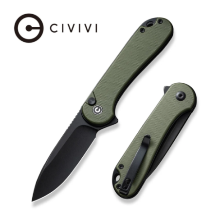 CIVIVI Button Lock Elementum II Flipper, G10BG