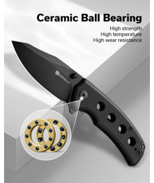 SENCUT Excalis Flipper & Thumb Stud G10 BL
