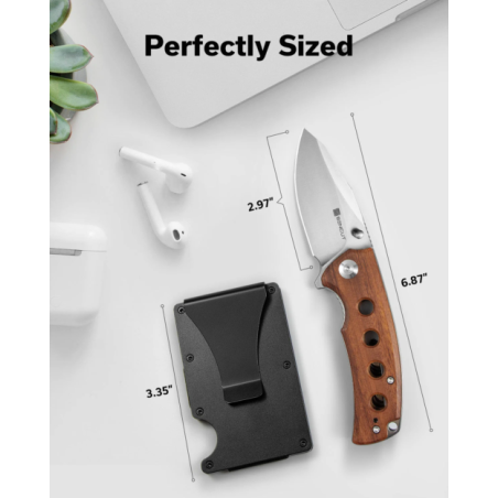 SENCUT Excalis Flipper & Thumb Stud Wood
