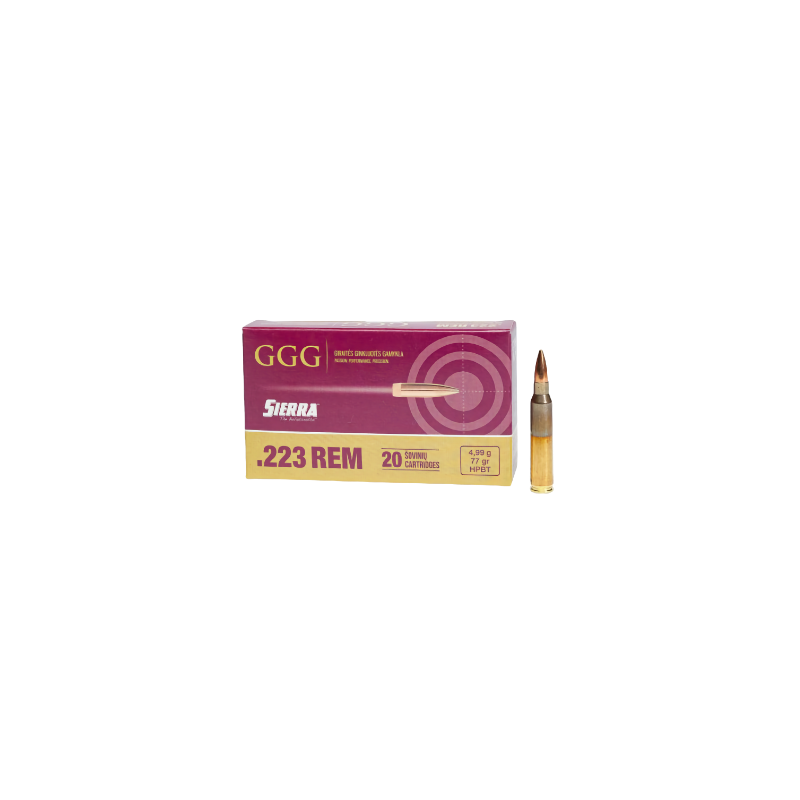 GGG .223 Rem, 77gr