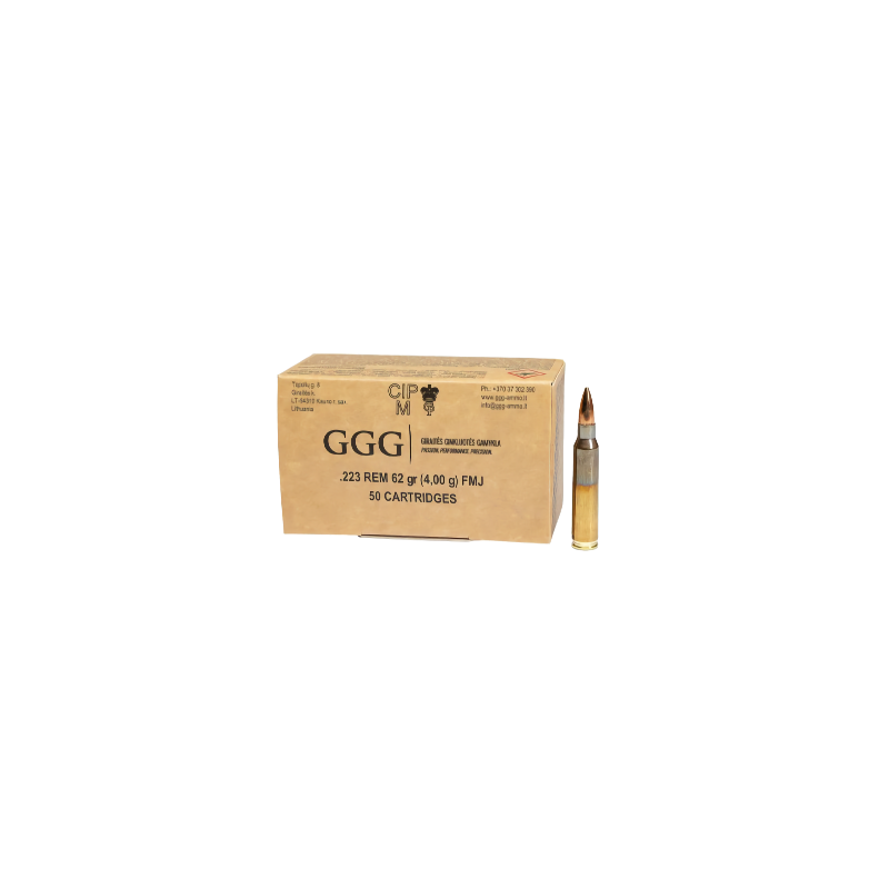 GGG .223 Rem, 62gr