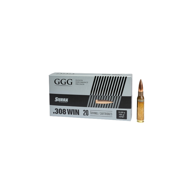 GGG .308W, 168gr
