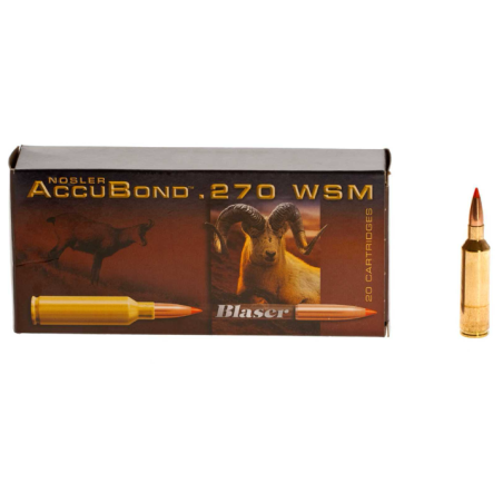 Blaser, .270WSM AccuBond
