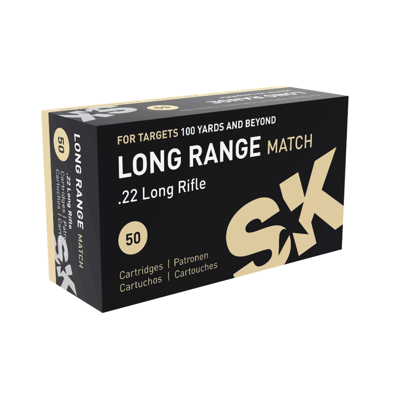 Šoviniai SK .22 LR Long Range Match Šoviniai SK .22 LR Long Range Match