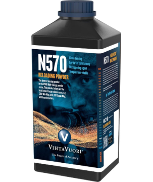 Vihtavuori’s N570 rifle high-energy powder