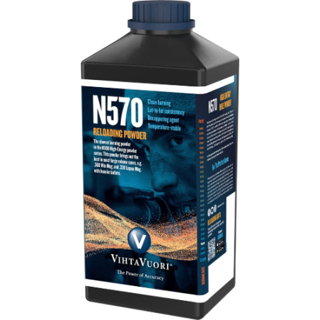 Vihtavuori’s N570 rifle high-energy powder