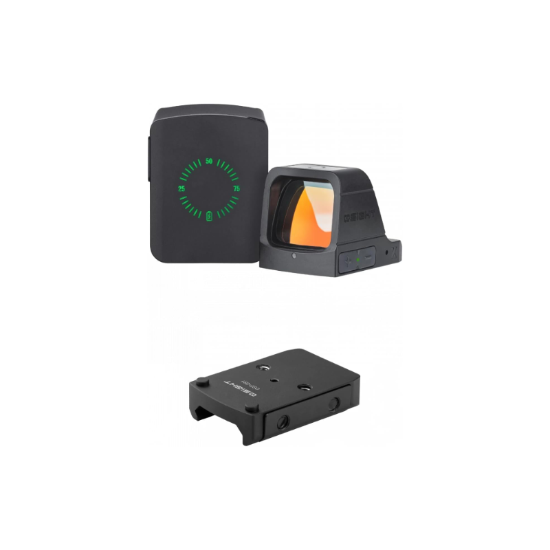 OSIGHT X Red Dot Sight 3 MOA + 32 MOA | Magnetic Charging | Ginklas.lt